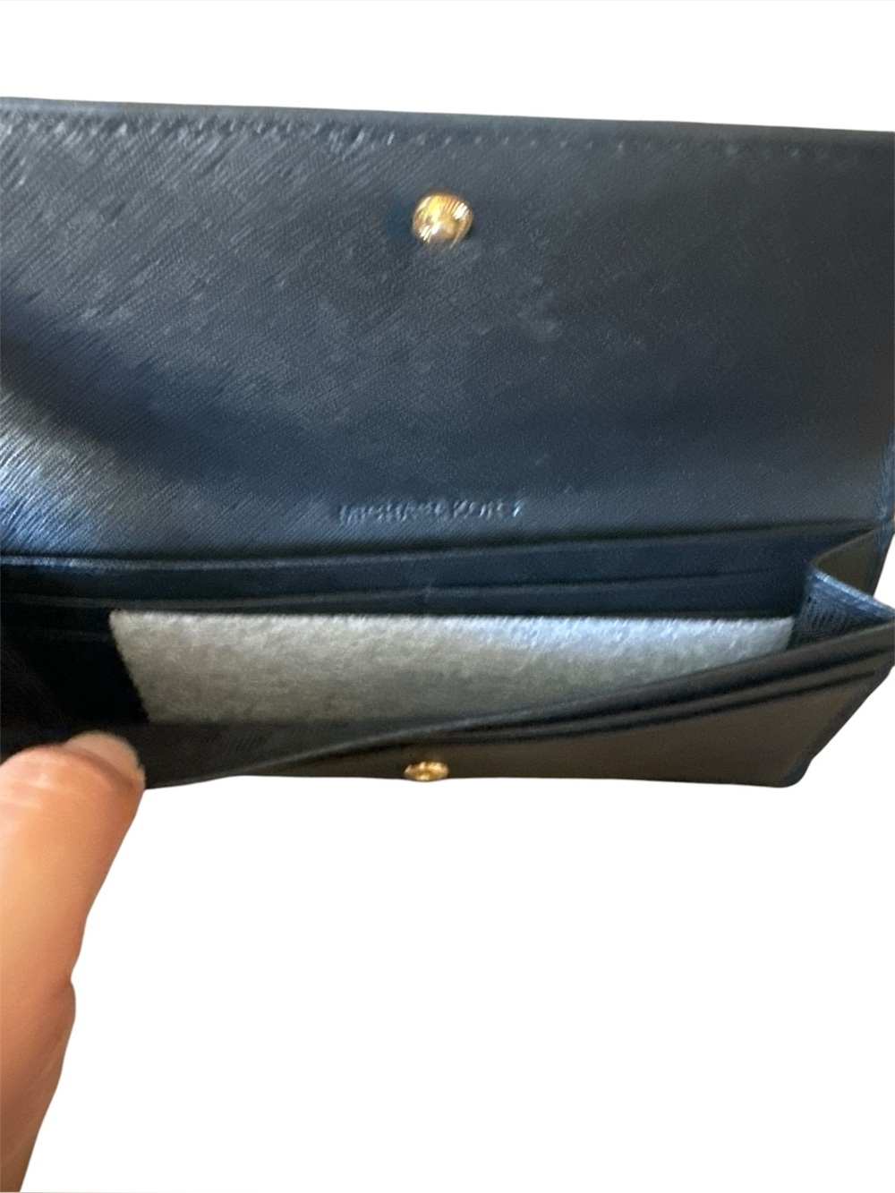 Michael Kors Black Leather Wallet NWT - Picture 8 of 8